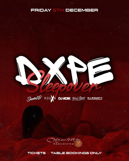 DXPE Sleepover | 05/12/25