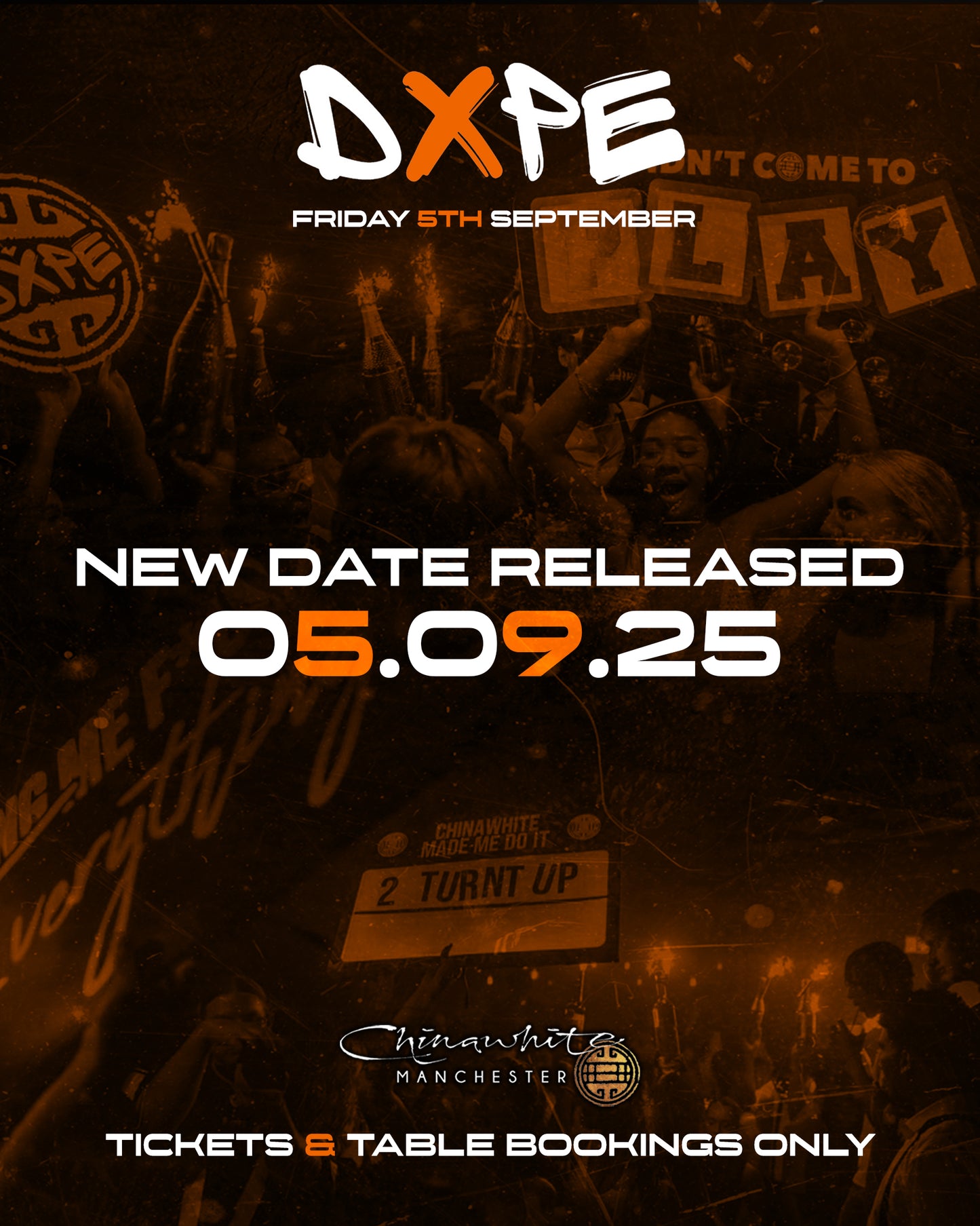 DXPE 3rd Birthday 95% Sold Out | 5/09/25 | Manchester